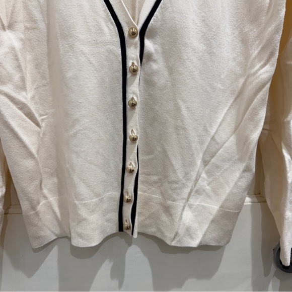 Zara contrast trim sweater - Picture 4 of 7